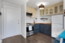 #705 9816 112 St Nw, Edmonton, AB  - Indoor Photo Showing Kitchen 