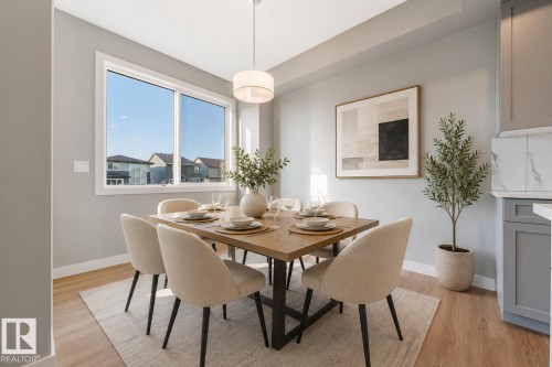 7122 52 Ave Beaumont, Beaumont, AB - Indoor Photo Showing Dining Room