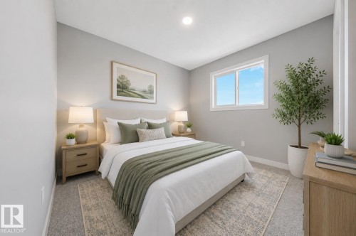 7122 52 Ave Beaumont, Beaumont, AB - Indoor Photo Showing Bedroom
