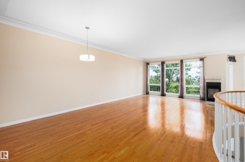 434 Tory Point(E) Nw, Edmonton, AB - Indoor With Fireplace