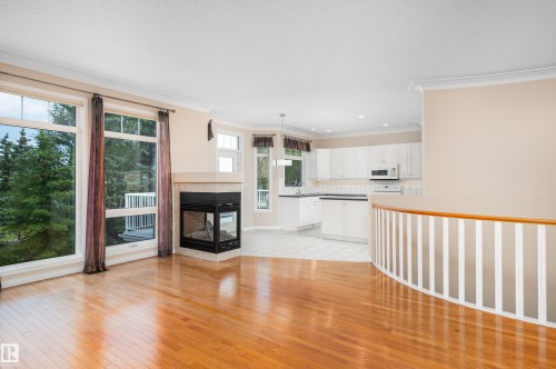 434 Tory Point(E) Nw, Edmonton, AB - Indoor With Fireplace