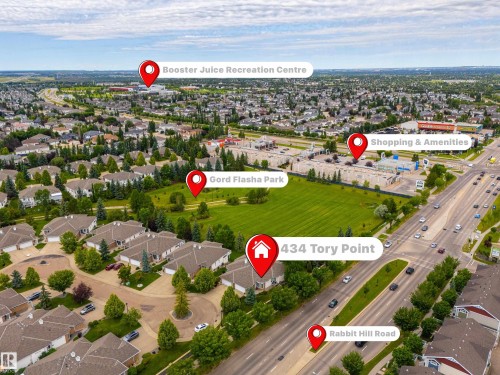 434 Tory Point(E) Nw, Edmonton, AB - Outdoor With View
