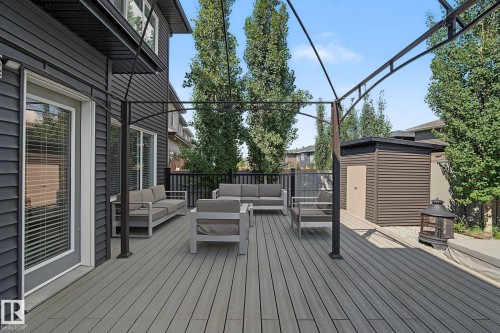 8005 223 Street Nw, Edmonton, AB - Outdoor With Deck Patio Veranda With Exterior