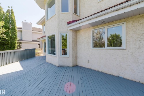 Deck - 15 Cormack Crescent Nw, Edmonton, AB - Outdoor With Exterior