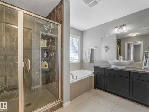 908 Goshawk Point(E) Nw, Edmonton, AB - Indoor Photo Showing Bathroom