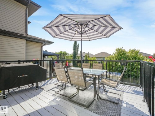 908 Goshawk Point(E) Nw, Edmonton, AB - Outdoor With Deck Patio Veranda With Exterior