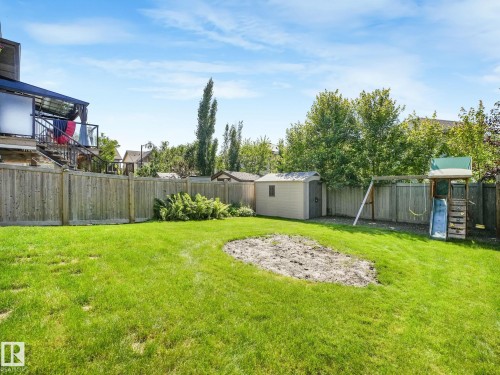 908 Goshawk Point(E) Nw, Edmonton, AB - Outdoor With Backyard