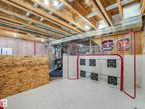 908 Goshawk Point(E) Nw, Edmonton, AB - Indoor Photo Showing Basement