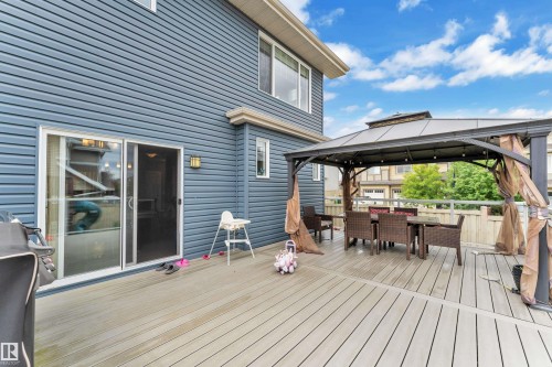 Deck - 1942 Chapman Road Sw, Edmonton, AB - Outdoor With Deck Patio Veranda With Exterior