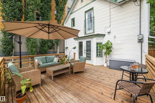 9851 86 Avenue Nw, Edmonton, AB - Outdoor With Deck Patio Veranda With Exterior