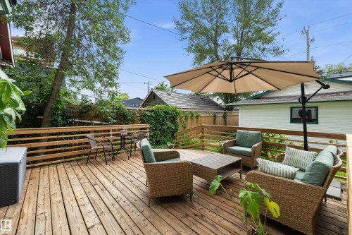 9851 86 Avenue Nw, Edmonton, AB - Outdoor With Deck Patio Veranda With Exterior