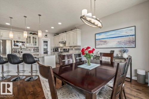 87 Lakeland Crescent, Beaumont, AB - Indoor Photo Showing Dining Room