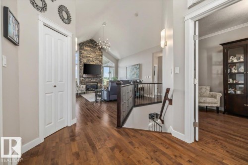 87 Lakeland Crescent, Beaumont, AB - Indoor Photo Showing Other Room With Fireplace