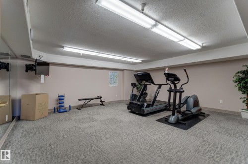 #326 2741 55 St Nw, Edmonton, AB - Indoor Photo Showing Gym Room