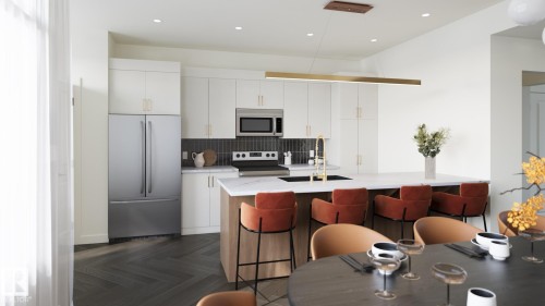 4011 207 Street Nw, Edmonton, AB - Indoor Photo Showing Kitchen