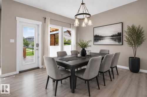 371 Simpkins Wynd, Leduc, AB - Indoor Photo Showing Dining Room