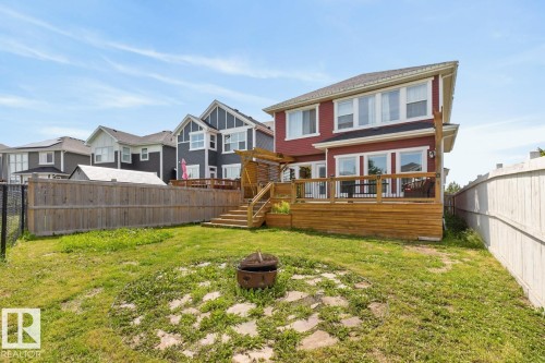 371 Simpkins Wynd, Leduc, AB - Outdoor With Deck Patio Veranda