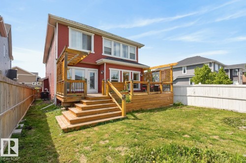 371 Simpkins Wynd, Leduc, AB - Outdoor With Deck Patio Veranda