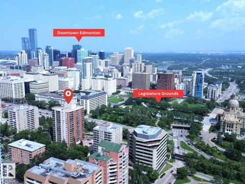 #1002 9741 110 St Nw, Edmonton, AB - Outdoor With View