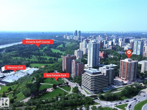 #1002 9741 110 St Nw, Edmonton, AB - Outdoor With View