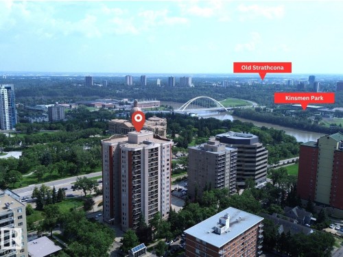 #1002 9741 110 St Nw, Edmonton, AB - Outdoor With View
