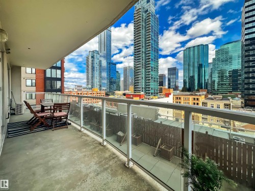 #703 10152 104 St Nw, Edmonton, AB - Outdoor With Balcony