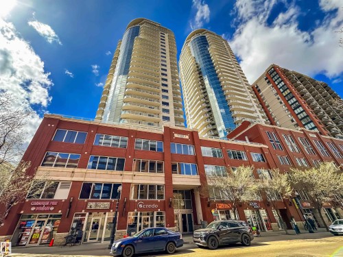#703 10152 104 St Nw, Edmonton, AB - Outdoor With Facade