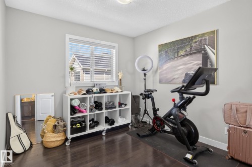 5922 Mullen Way Nw, Edmonton, AB - Indoor Photo Showing Gym Room