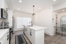 516 37 Street Sw, Edmonton, AB  - Indoor Photo Showing Kitchen With Double Sink With Upgraded Kitchen 