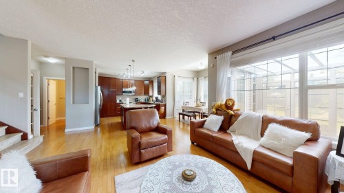 Living room - 335 62 Street Sw, Edmonton, AB - Indoor Photo Showing Living Room