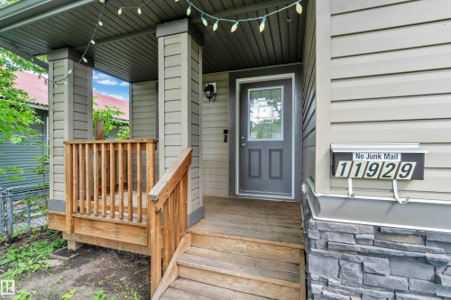 11929 63 Street Nw, Edmonton, AB - Outdoor With Deck Patio Veranda