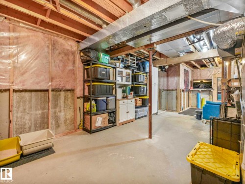 15052 133 Street, Edmonton, AB - Indoor Photo Showing Basement