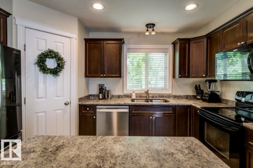 11522 93 Street Nw, Edmonton, AB - Indoor Photo Showing Kitchen With Double Sink