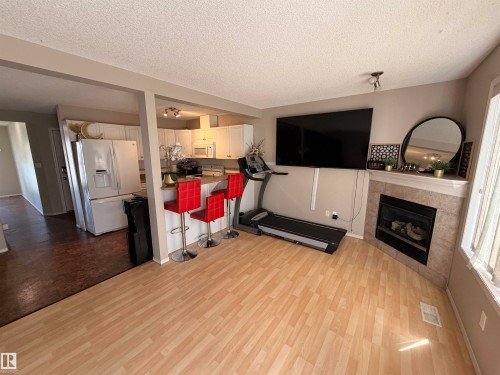 13834 37 Street Nw, Edmonton, AB - Indoor With Fireplace