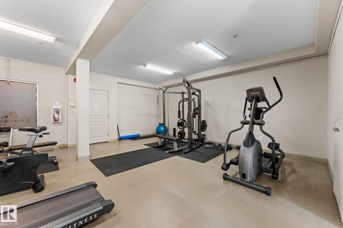 #419 2035 Grantham Co Nw, Edmonton, AB - Indoor Photo Showing Gym Room