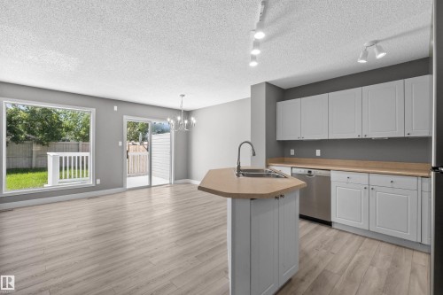 6837 159A Avenue Nw, Edmonton, AB - Indoor Photo Showing Kitchen With Double Sink