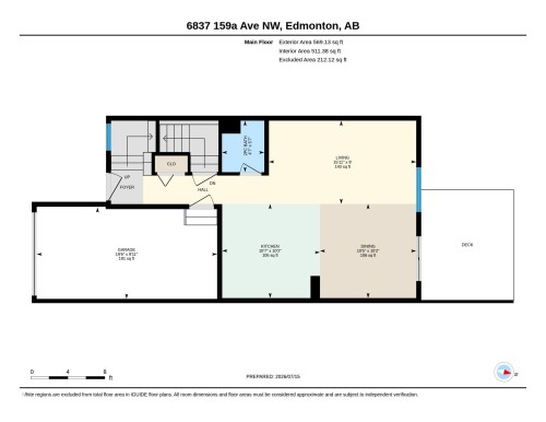 Floor plan - 6837 159A Avenue Nw, Edmonton, AB - Other