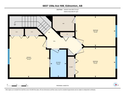 Floor plan - 6837 159A Avenue Nw, Edmonton, AB - Other