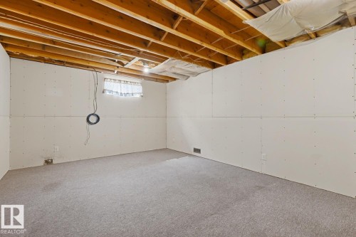 118 Aspen Avenue, Wetaskiwin, AB - Indoor Photo Showing Basement
