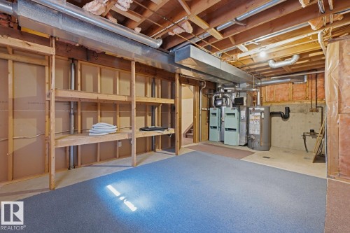 118 Aspen Avenue, Wetaskiwin, AB - Indoor Photo Showing Basement