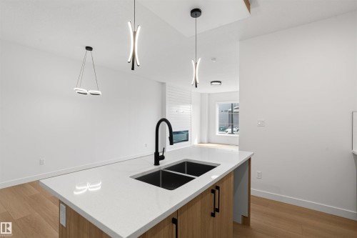 1508 209 Street Nw, Edmonton, AB - Indoor Photo Showing Kitchen With Double Sink