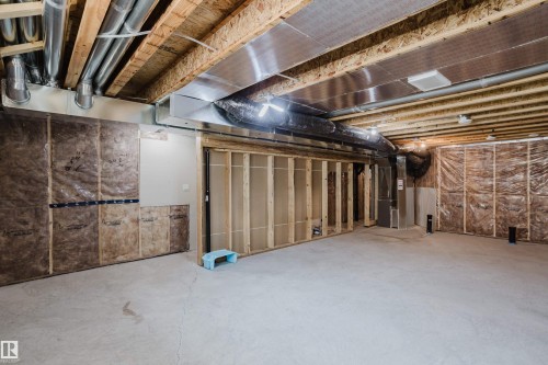 3883 Chrustawka Place Sw, Edmonton, AB - Indoor Photo Showing Basement