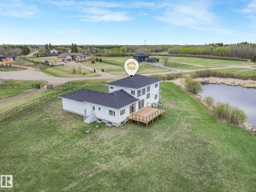 23412 Twp Rd 505, Rural Leduc County, AB - Outdoor With Deck Patio Veranda