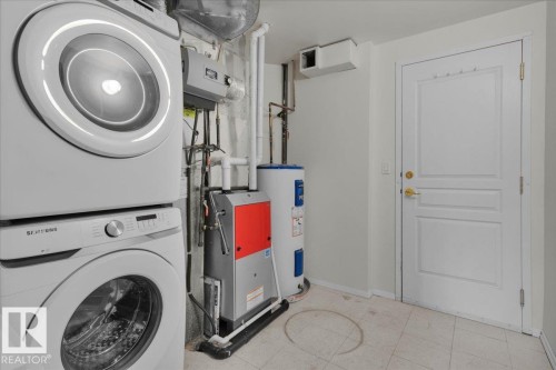 #406 10728 82 Av Nw, Edmonton, AB - Indoor Photo Showing Laundry Room