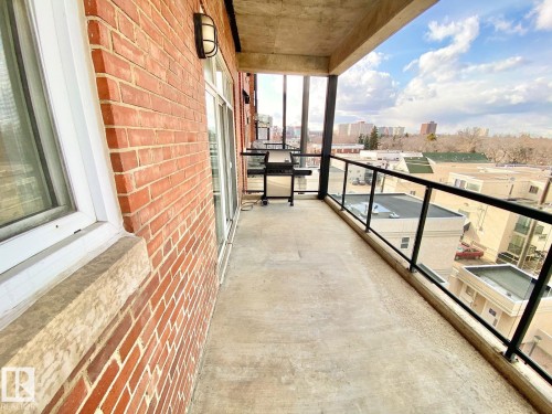 #406 10728 82 Av Nw, Edmonton, AB - Outdoor With Balcony With Exterior