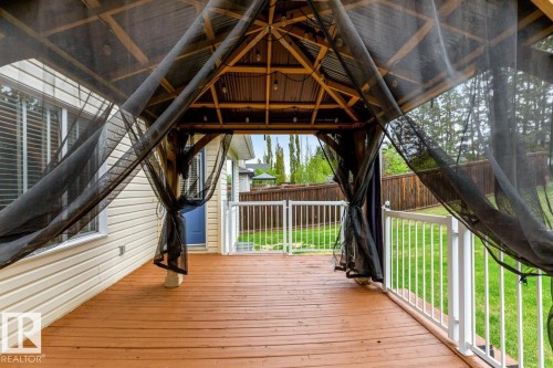 Deck With Gazebo. - 4717 60 Street, Beaumont, AB 