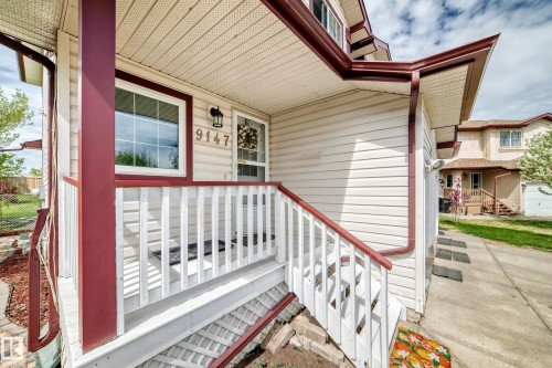 9147 165 Avenue, Edmonton, AB - Outdoor With Deck Patio Veranda
