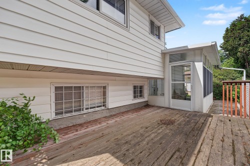 14703 65 Street Nw, Edmonton, AB - Outdoor With Deck Patio Veranda With Exterior