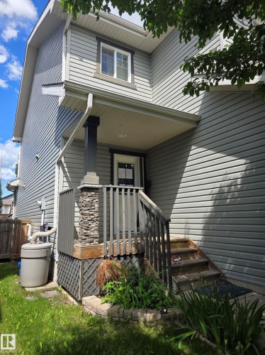 4 Springwood Way, Spruce Grove, AB - Outdoor With Deck Patio Veranda With Exterior