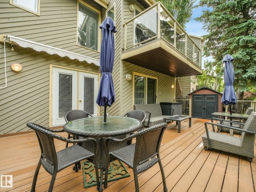 10 Whiteoak Place, St. Albert, AB - Outdoor With Deck Patio Veranda With Exterior